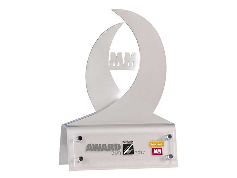 AVAC wins Award Blechexpo 2017 in Stuttgart